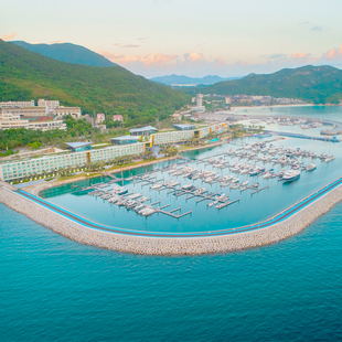 节假日可订1-2晚深圳浪骑瞻云酒店套餐旅游大梅沙海边沙滩旅拍