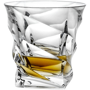 捷克BOHEMIA进口 威士忌杯水晶玻璃杯厚款烈酒洋酒杯创意家用送礼