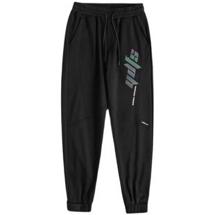 春季新加长版运动裤男115cm青少年纯棉宽松收口卫裤高个子男裤120