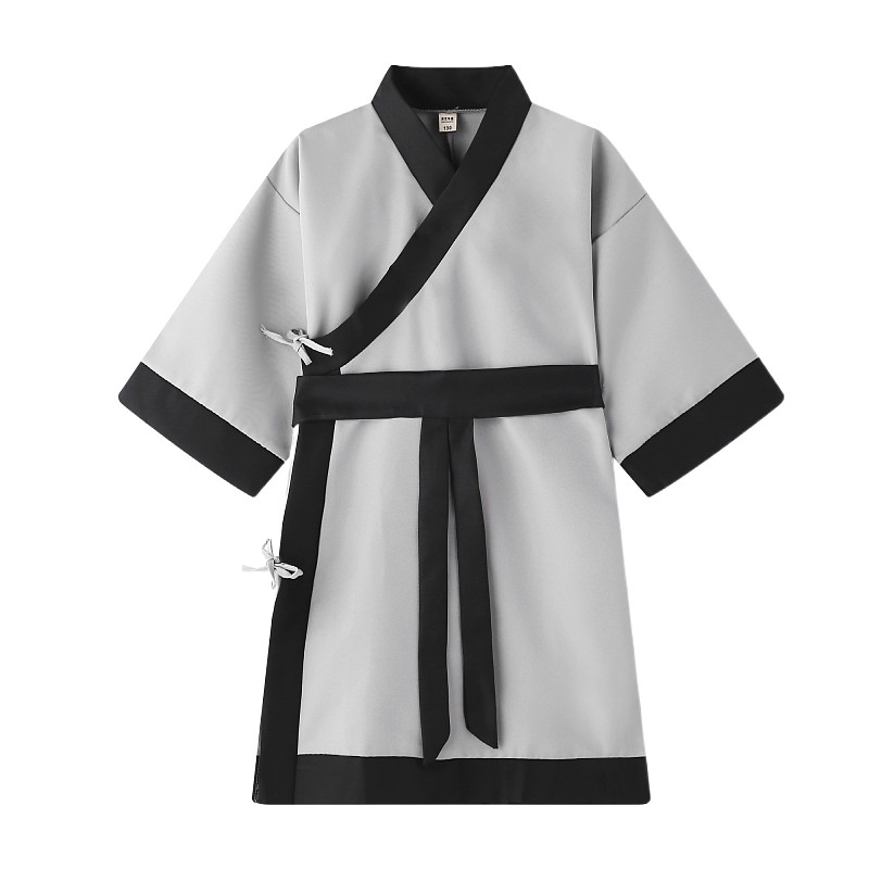 儿童国学馆学堂服书童三字经弟子规演出服中国风童学馆汉服中性