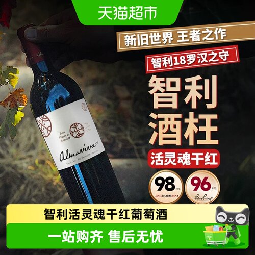 活灵魂智利进口红葡萄酒