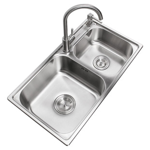 德国迈锐博不锈钢水槽双槽洗碗池洗菜盆手工厨房家用水池M4007