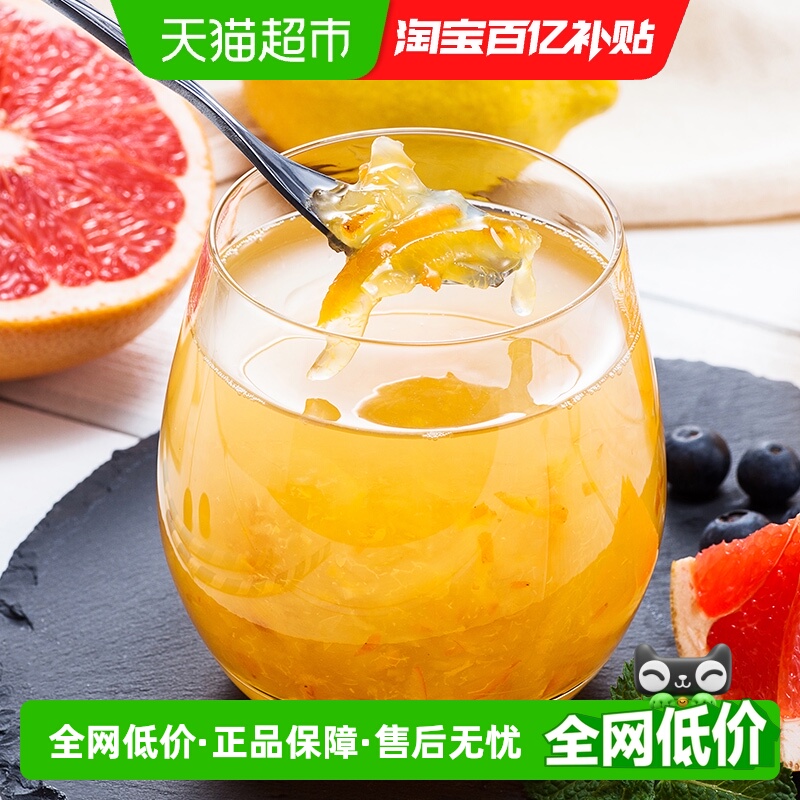 福事多蜂蜜柚子茶500g×1瓶