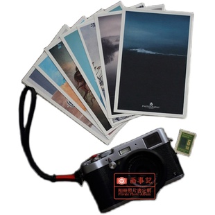 创意明信片定制丨独特高质欧洲米白色艺术纸印刷DIY照片来图即印