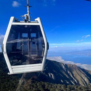 大理苍山世界地质公园 直通车 大门票 影视城 洗马潭往返索道全程票 洗马潭往返全程索道
