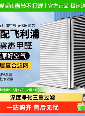 适配飞利浦空气净化器AC4076/4016/4074/4072滤网4147滤芯ACP017