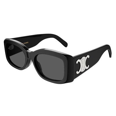 【自营】CELINE太阳镜 凯旋门系列同款矩形窄框太阳眼镜CL40282U