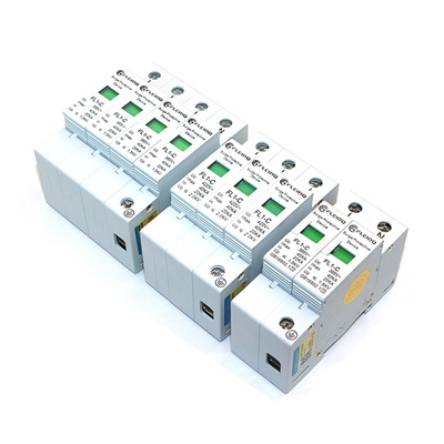 浪涌保护器40KA 20 50 60 100KA一级二级防雷避雷器 4P电涌保护器