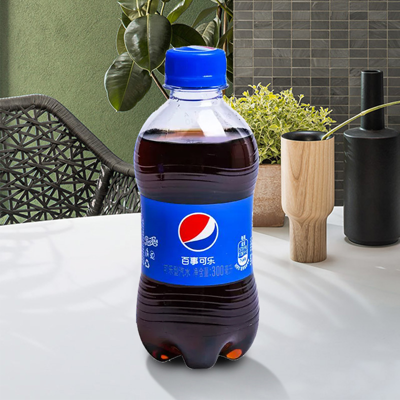百事可乐300ml/瓶碳酸饮料迷你小瓶装夏日饮品可乐汽水整箱