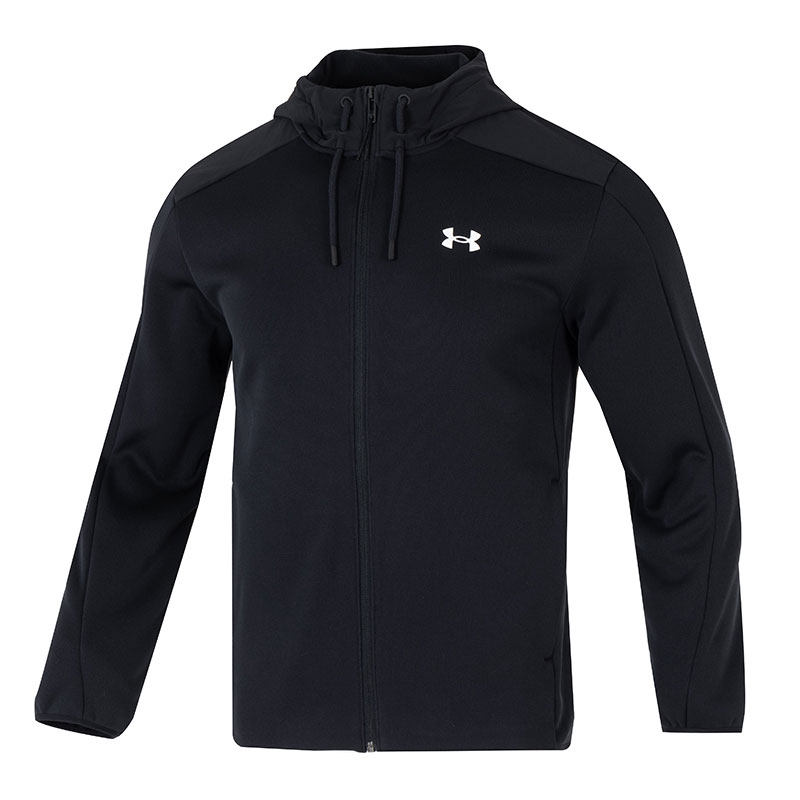 UA安德玛男装针织连帽休闲夹克