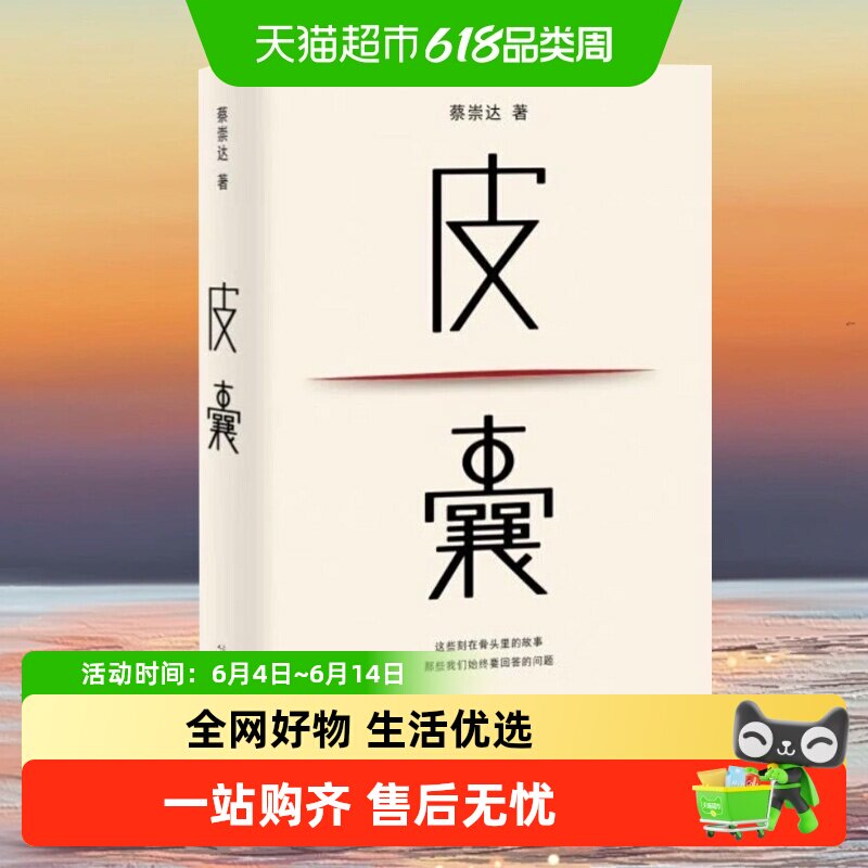 皮囊 典藏版 蔡崇达著 电影浪浪人生原著小说人民文学出版社