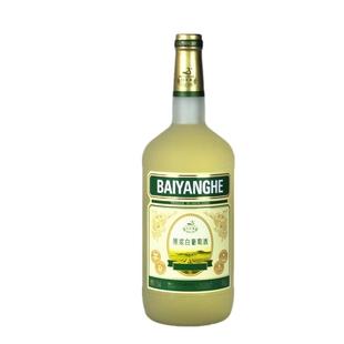 烟台白洋河法莱雅原浆白葡萄酒口感甜蜜女士果酒11度1000ml/瓶装