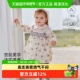 babylove女宝宝连衣裙春秋款 纯棉裙子碎花外出服婴幼儿文艺公主裙