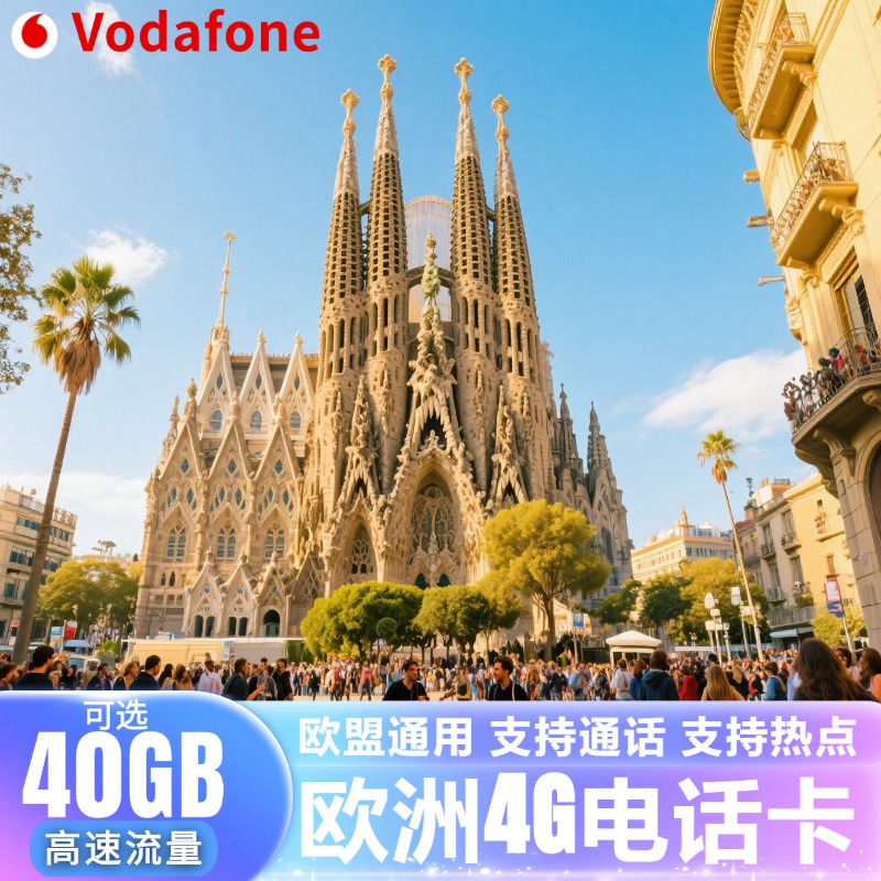 法国Vodafone电话卡