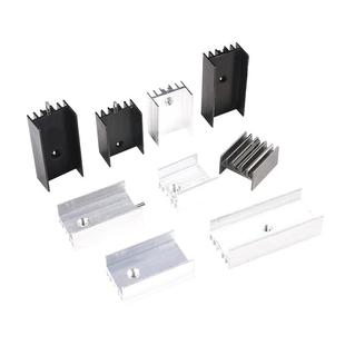 带针散热器铝制散热片TO-220/7805/7812 15*10*16/20/25/30/35mm