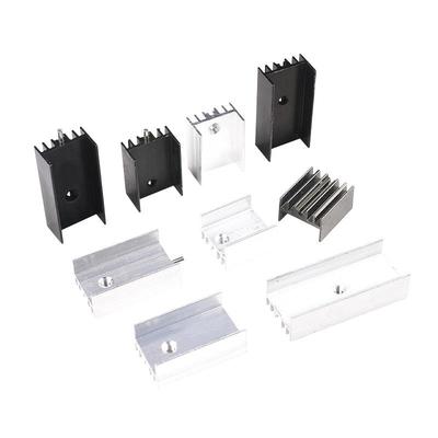 带针散热器铝制散热片TO-220