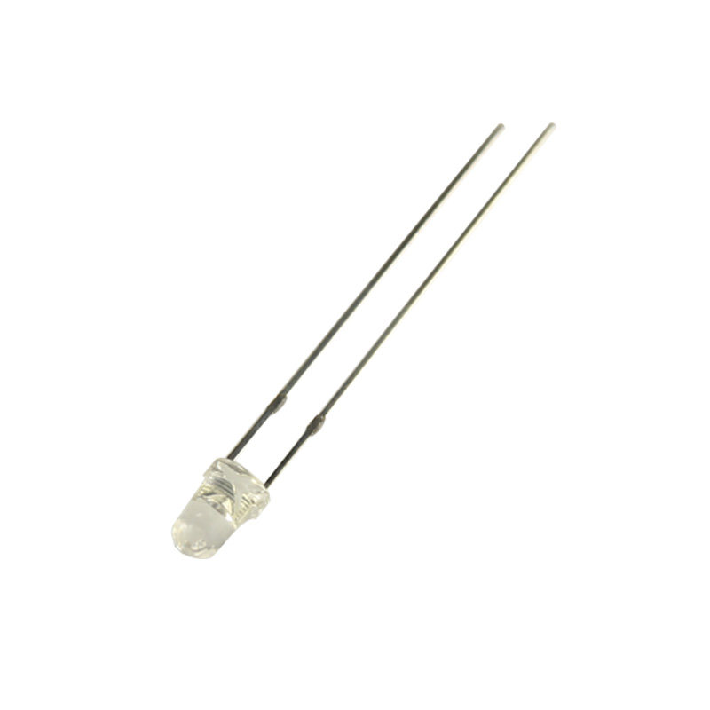 3mm圆头led灯珠3V/5V/12V白光插件红蓝绿黄光超高亮F3发光二极管