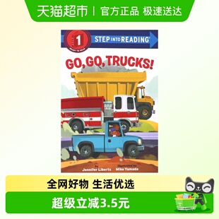 兰登分级阅读GO TRUCKS SIR 读物 原版 儿童课外经典 进口英文