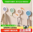 旋转挂钩粘胶强力承重免打孔粘贴浴室卫生间厨房多巴胺无痕粘钩