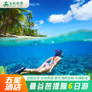 泰国曼谷芭提雅6天5晚跟团游当地成团大皇宫双岛5钻酒店旅拍体验