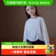 女童打底衫 森系儿童甜美上衣亲肤全棉白衬衫 女孩 春秋法式 哈齿童装