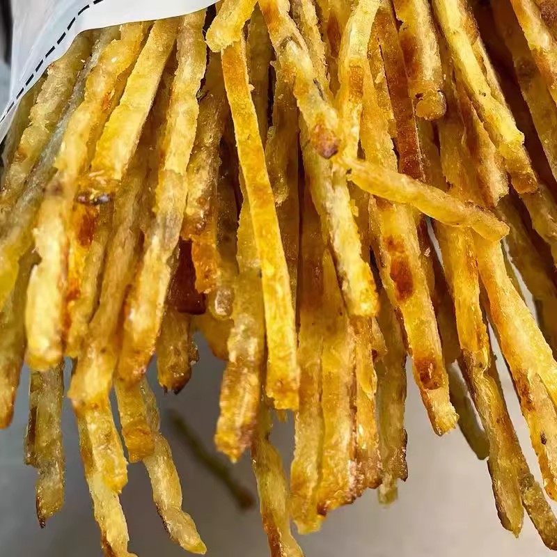 碳烤明太鱼丝 500g即食烤鱼条高蛋白 鲜到舔手指的网红海鲜零食