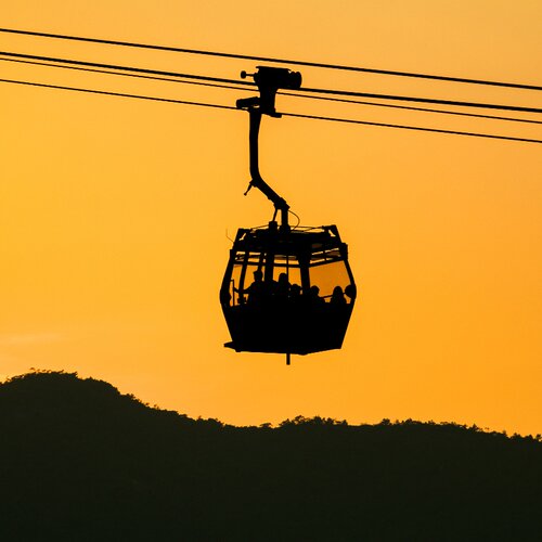 大屿山昂坪360缆车