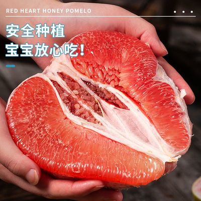 福建红心柚子蜜柚新鲜水果当季正宗红肉葡萄甜柚时令大果琯溪红柚