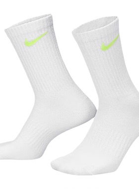 【自营】NIKE耐克男子EVERYDAY LTWT CREW 3PR休闲袜子SX7676-938