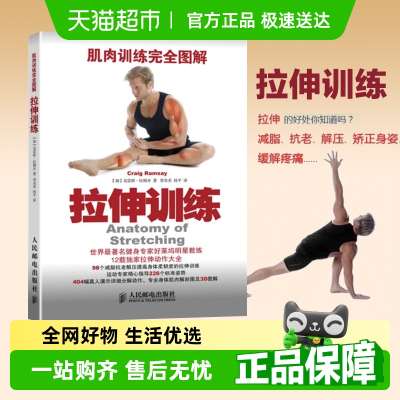 拉伸训练肌肉训练图解肌肉训练