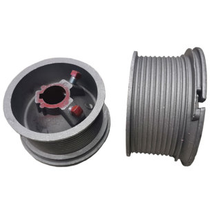 电动翻板门配件卷帘门板合页铰链盘轮轴承支座自动遥控门轮子滑轮