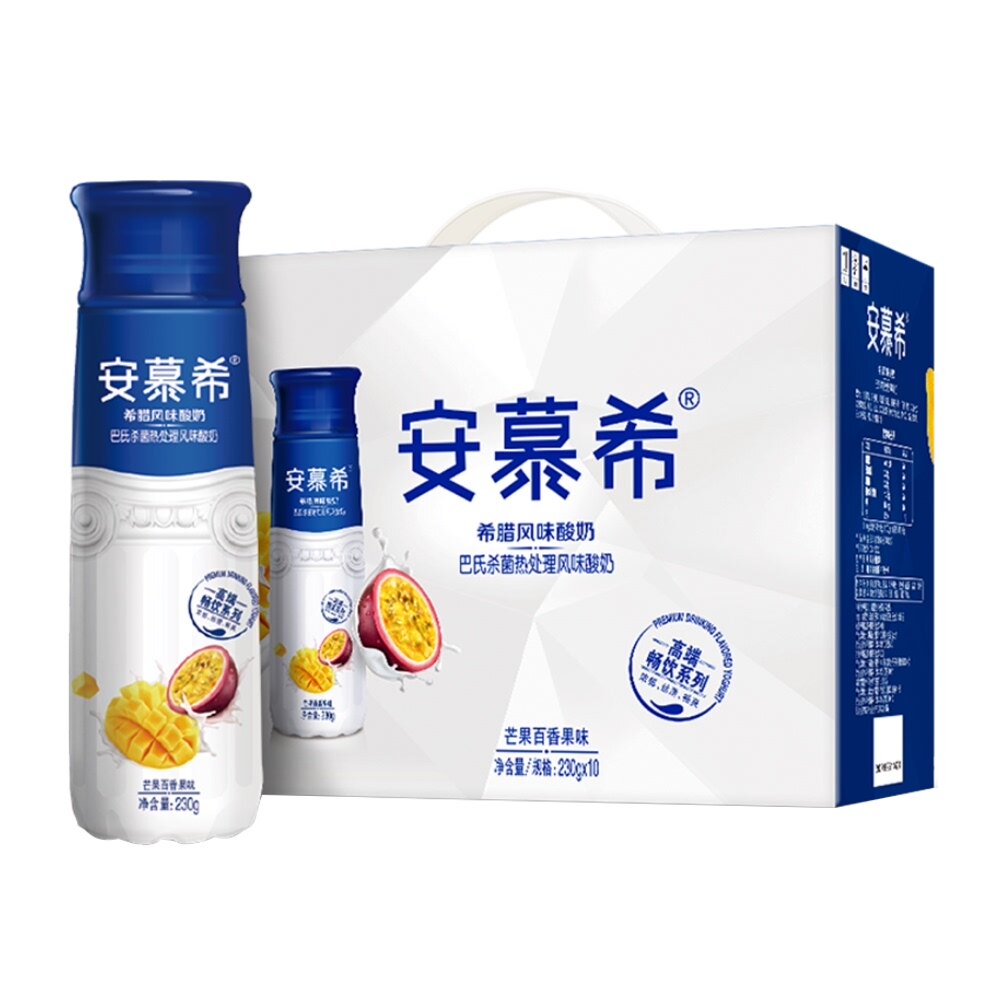 伊利 安慕希希腊风味酸奶(芒果百香果味) 230g*10瓶/怎么样,好用不?