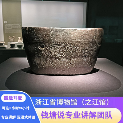 杭州人工讲解浙江省博物馆之江新馆1-5人家庭小包团纯玩半日游