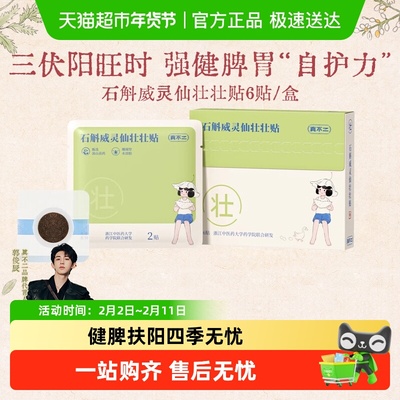 真不二儿童穴位贴调理脾胃中药