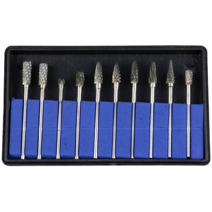 世新木雕钨钢铣刀橄榄核雕刻旋转锉根雕电动工具小型牙机工具