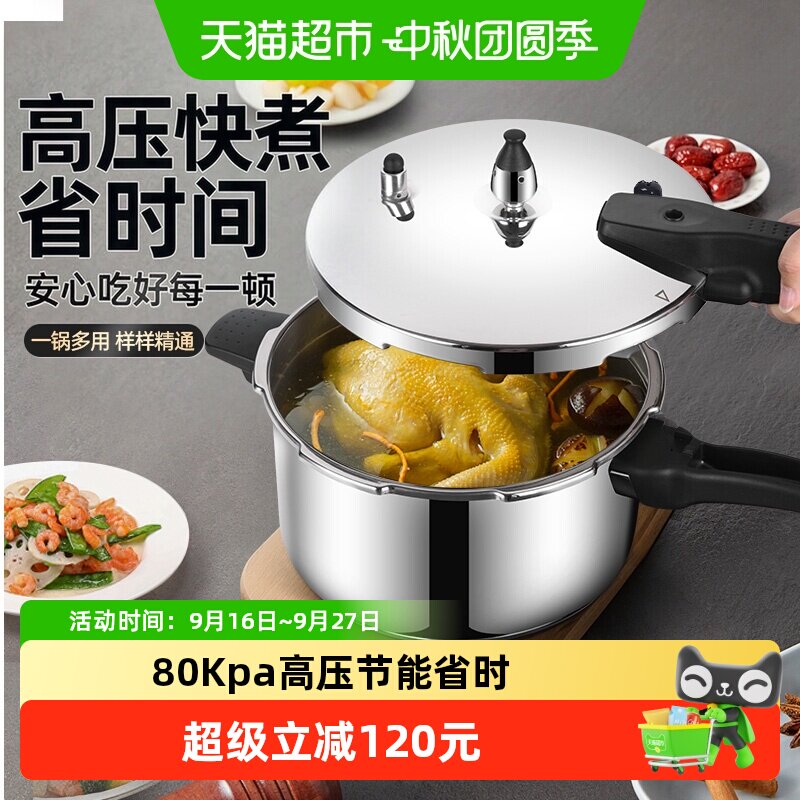 双喜304不锈钢80Kpa安全防爆高压图片