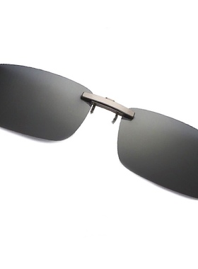 铝镁夹片太阳镜金属板材眼镜专用近视夹片小夹子偏光墨镜超轻方边