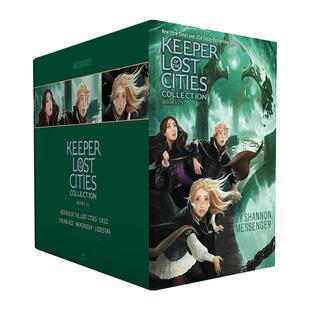 英文原版 失落城市的守护者1-5套装 儿童冒险小说 中年级读物 Keeper of the Lost Cities Collection by Shannon Messenger