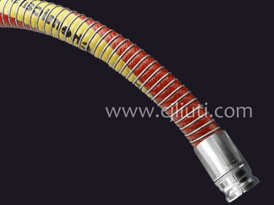 不锈钢圈复合软管 PTFE内衬复合管 耐腐蚀复合软管