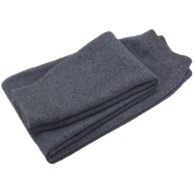 加厚羊毛高腰修身针织男士保暖裤