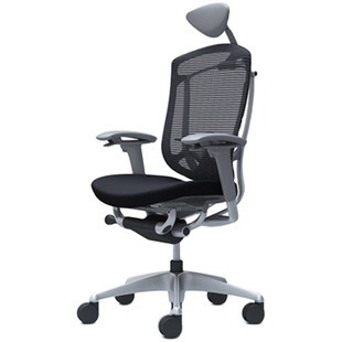 okamura冈村contessa2人体工学电脑椅家用舒适护腰办公椅海绵真皮