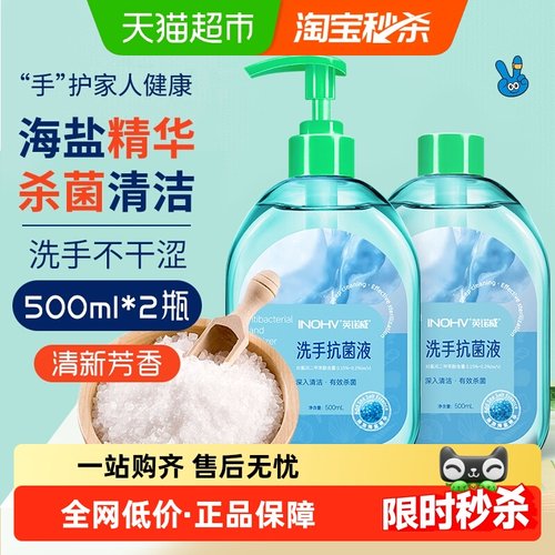 海氏海诺洗手液500ml×2瓶×1组