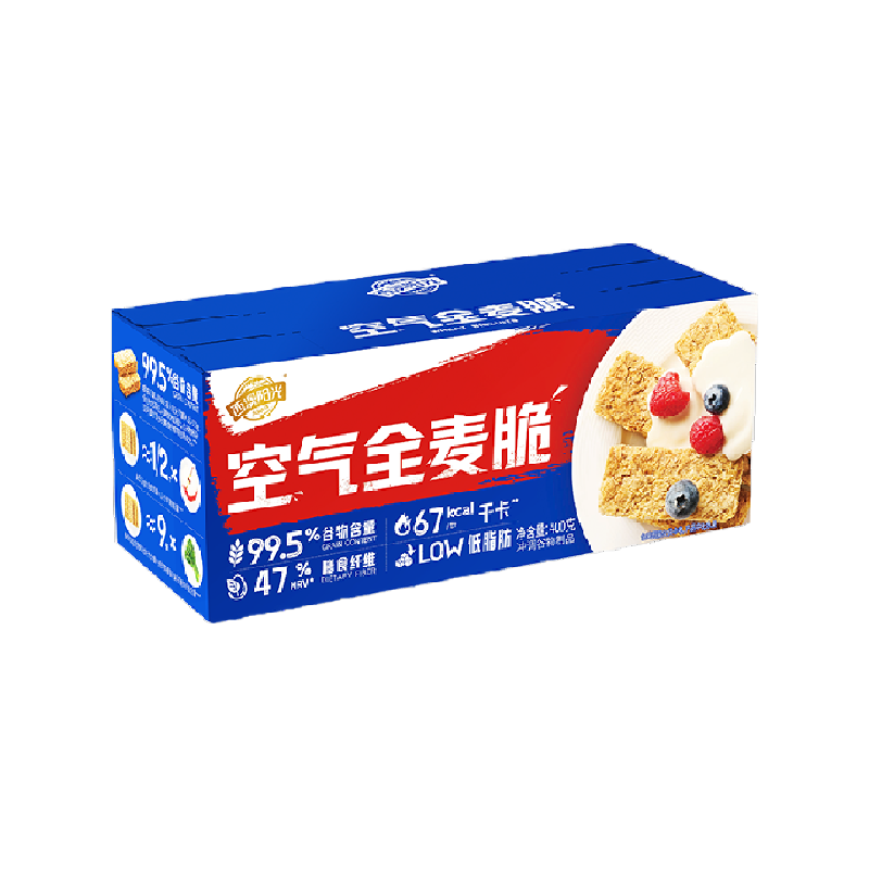 西麦燕麦片空气全麦脆块独立包装燕麦棒营养早餐即食健身,咖啡/麦片/冲饮,多谷物麦片,淘宝优惠券,粉丝福利购,淘宝优惠卷