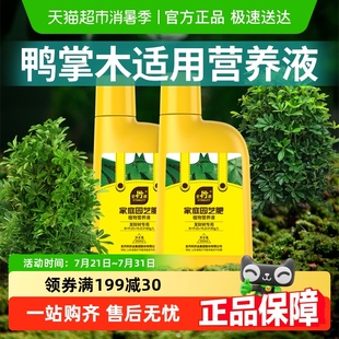 史丹利鸭脚木肥料专用肥营养液鸭掌木花肥鹅掌木盆栽家用液体肥料