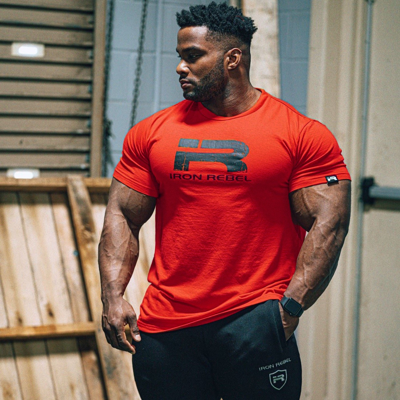 IR GLOBAL BEAST FITNESS MICRO ELASTIC SHORT SLEEVE [EUR SIZE]