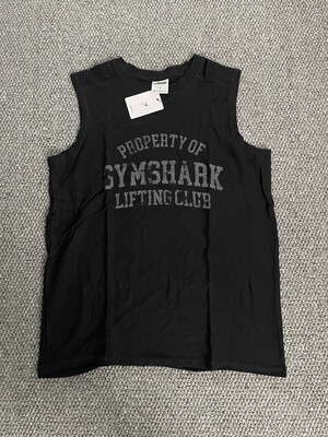 鲨鱼竹节棉运动坎肩背心