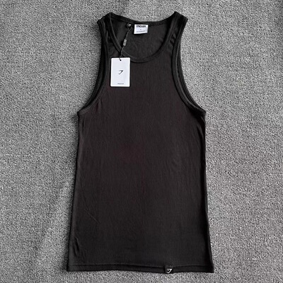 巨显身材！Gymshark克里斯同款健身运动螺纹超强弹力3D运动背心