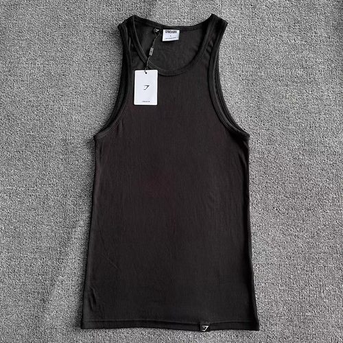 巨显身材！Gymshark克里斯同款健身运动螺纹超强弹力3D运动背心