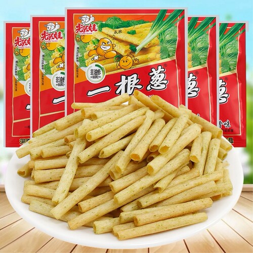 一根葱薯条儿时怀旧解馋休闲零食