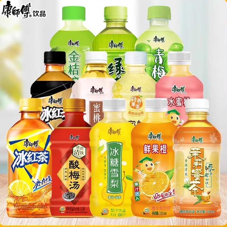 康师傅冰红茶330ml网红夏季饮料
